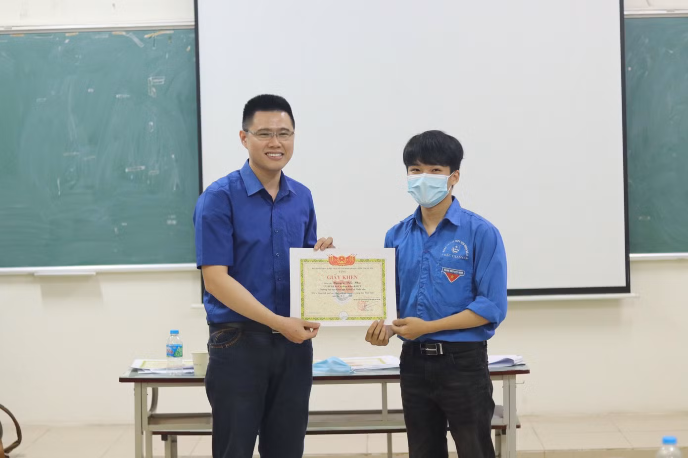 Thành tích nổi bật đến từ hoạt động Đoàn - Hội của chàng trai đến từ Khoa học Chính trị.