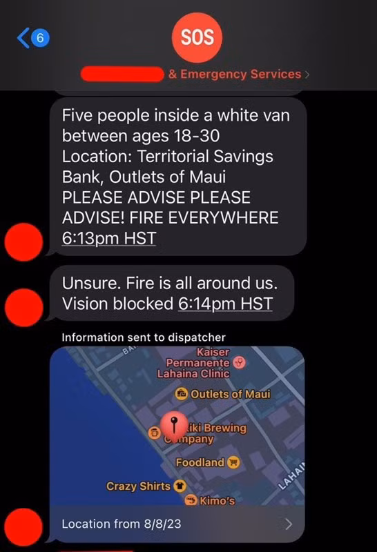 Khi một người dùng kích hoạt SOS Khẩn cấp, iPhone sẽ hỏi một số câu hỏi về tình huống cho đến khi kết nối với các vệ tinh. (Ảnh: Michael J. Miraflor)