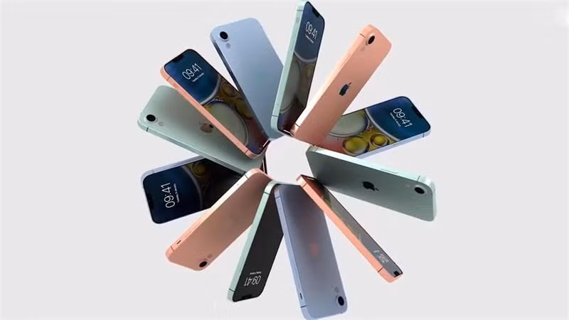 Các tùy chọn màu sắc khác của iPhone SE 3.