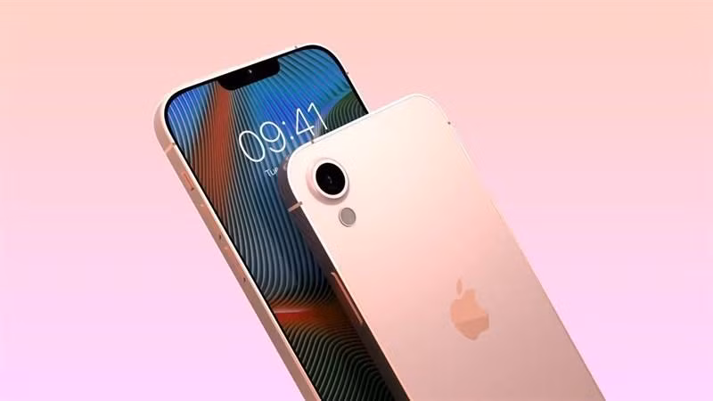 Phiên bản màu hồng của iPhone SE 3.