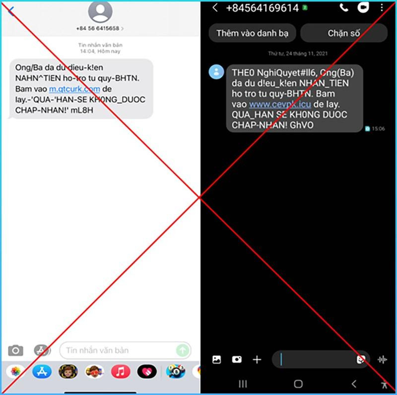 Mọi người cần nâng cao cảnh giác trước các tin nhắn lừa đảo.