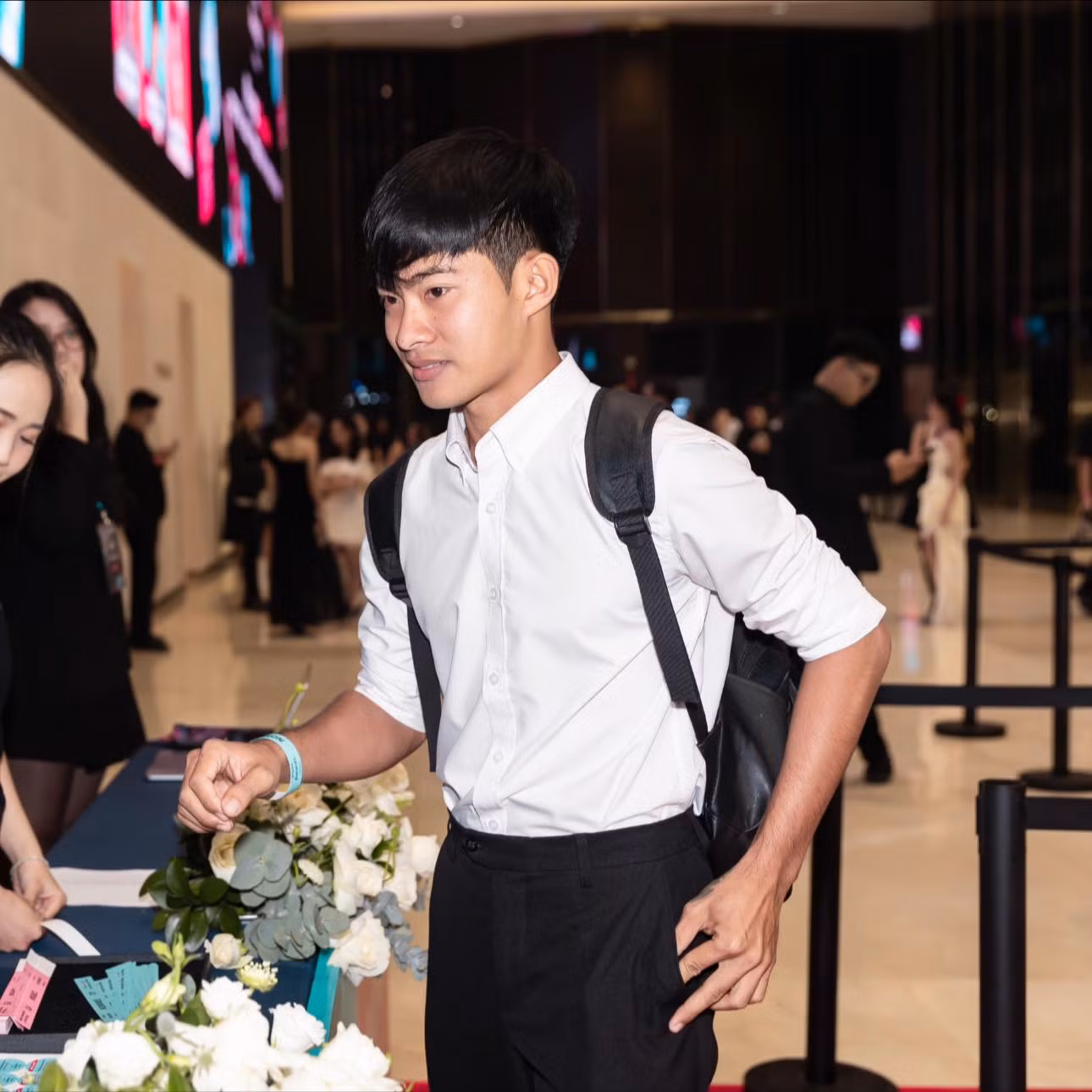 Lê Tuấn Khang tại lễ trao giải TikTok Awards Vietnam 2024.