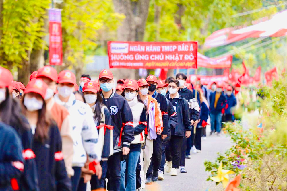 Lực lượng hùng hậu của Chủ nhật Đỏ 2023.