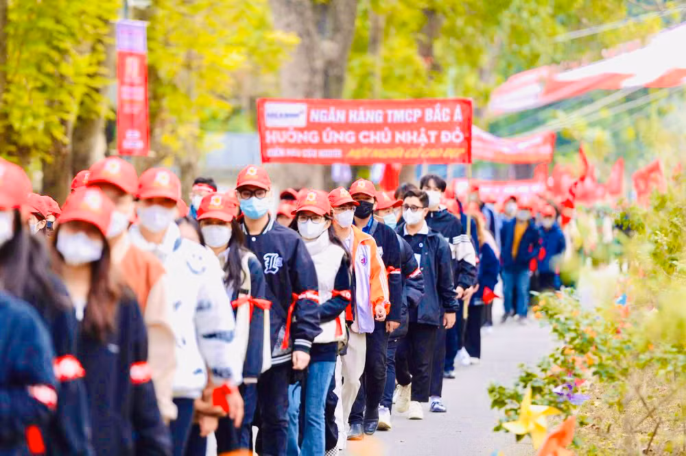 Lực lượng hùng hậu của Chủ nhật Đỏ 2023.
