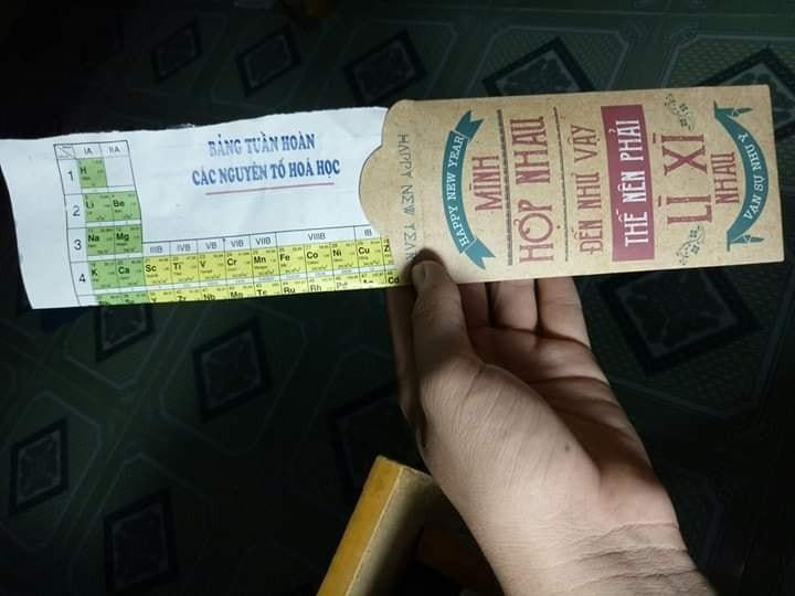 Đây có lẽ là chiếc lì xì "ám ảnh" nhất đối với team sợ Hoá. Đây có lẽ là chiếc lì xì "ám ảnh" nhất đối với team sợ Hoá.