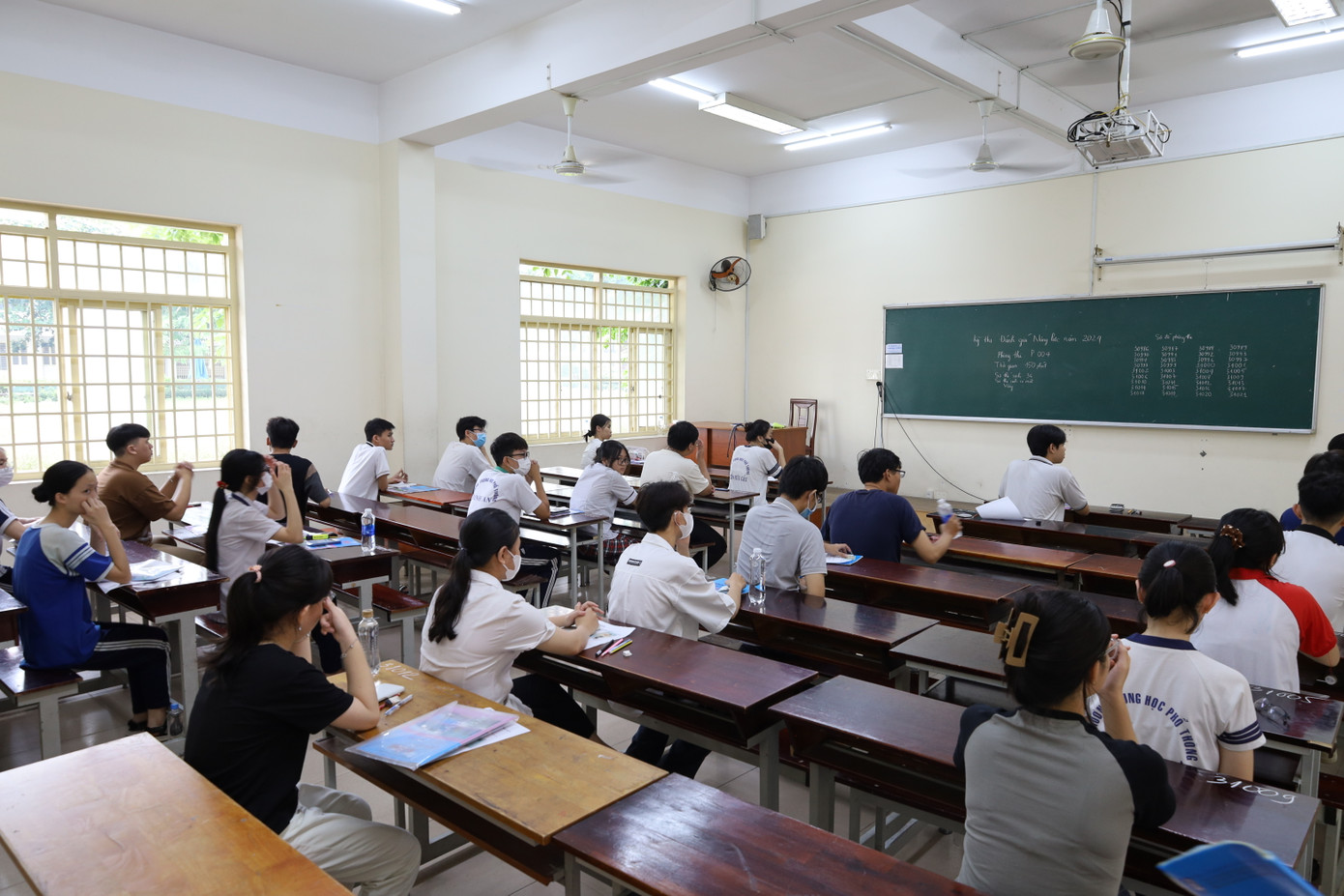 Thí sinh tham gia thi Đánh giá năng lực đợt 2 của ĐH Quốc gia TP.HCM.