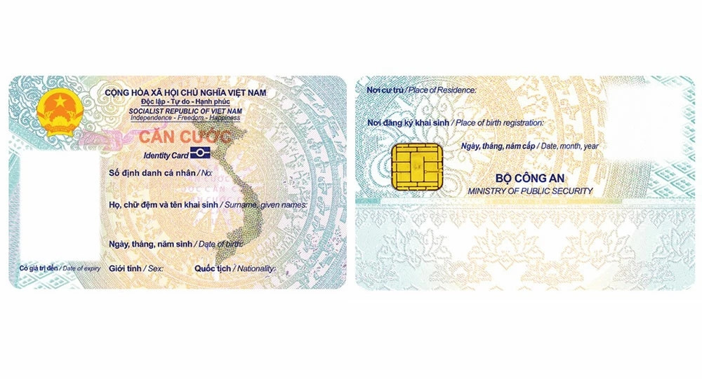 Thẻ căn cước mới được đề xuất áp dụng cho người từ 6 tuổi trở lên. (Ảnh: Nguồn Bộ Công an)