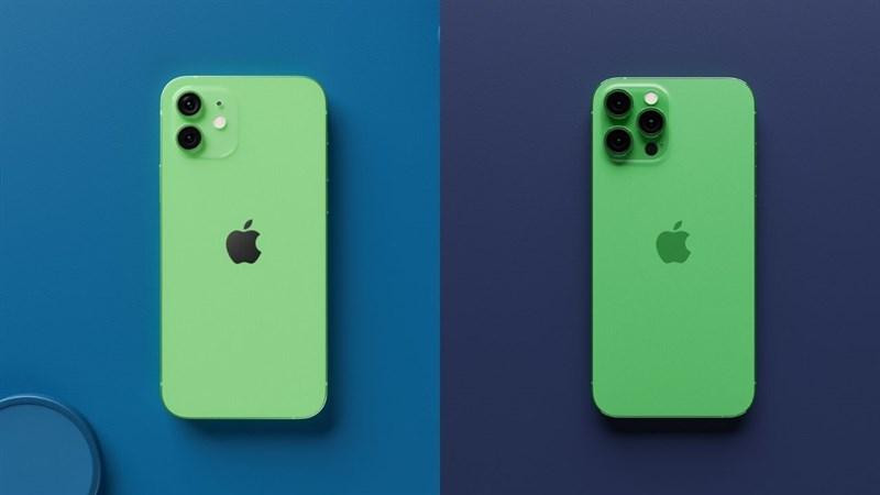 iPhone 13 màu xanh lá tươi mới. (Ảnh: artstation)