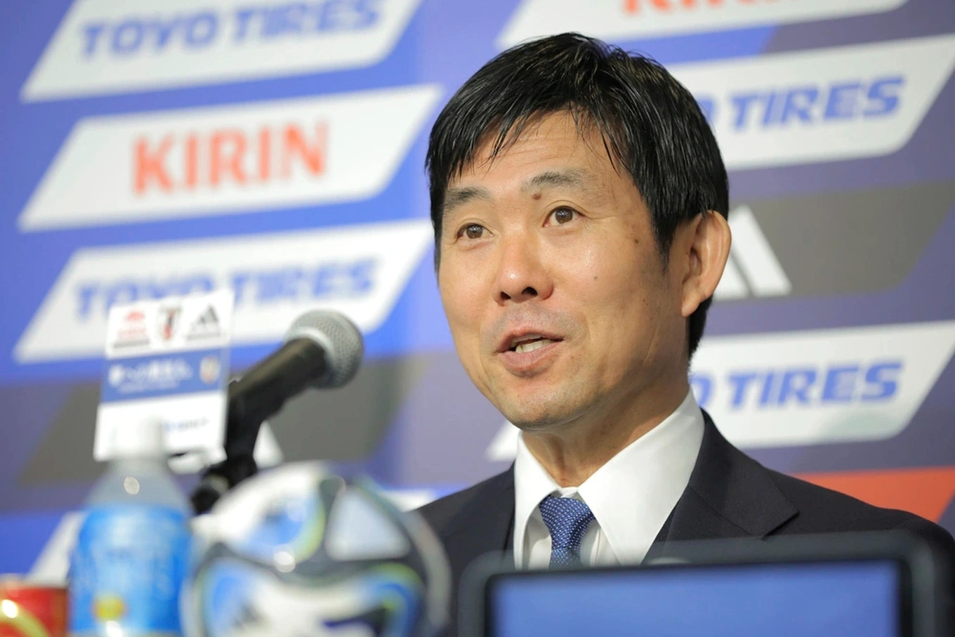 Hajime Moriyasu khẳng định quyết tâm cùng Nhật Bản vô địch Asian Cup 2023. (Ảnh: AP)