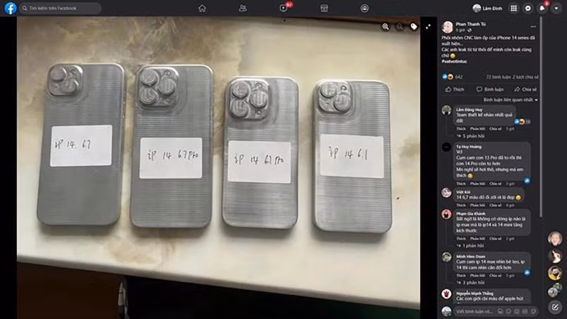 iPhone 14 Pro Max sẽ có thiết kế camera sau lớn hơn một chút so với người tiền nhiệm. (Nguồn: Vật Vờ Studio)