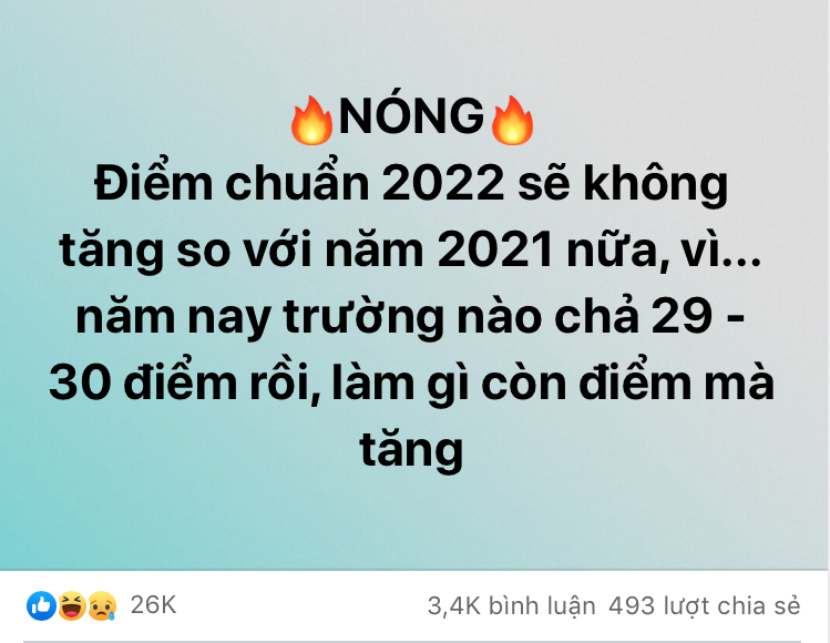Một trong những bài đăng trên group học đường thu hút sự chú ý của cộng đồng mạng. Một trong những bài đăng trên group học đường thu hút sự chú ý của cộng đồng mạng.