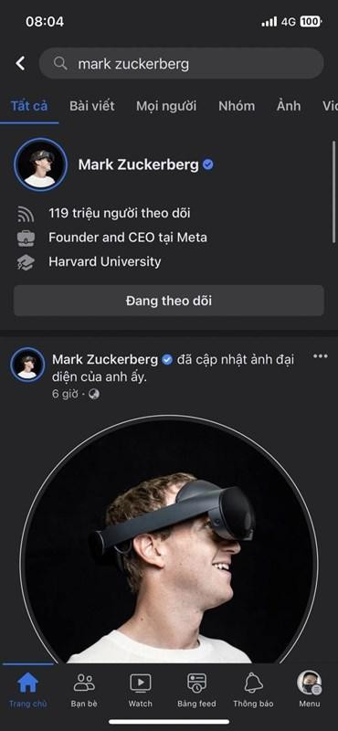 Ngay cả Mark Zuckerberg cũng không ngoại lệ.