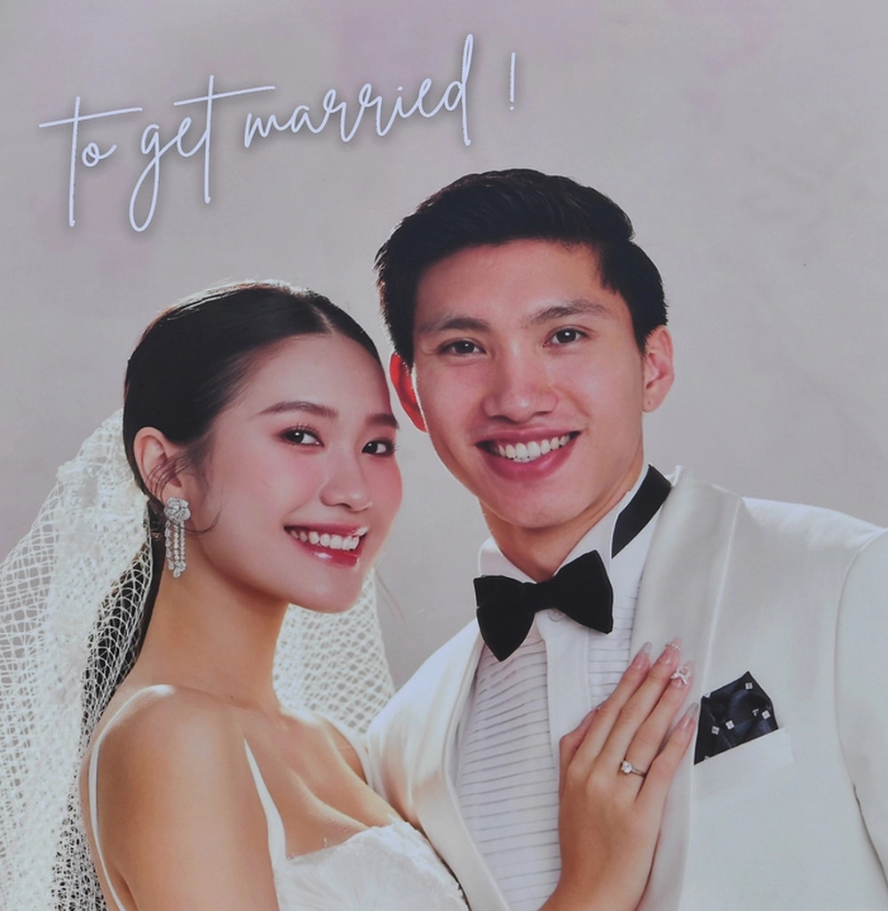 Văn Hậu và Hải My khoe visual xứng đôi vừa lứa.