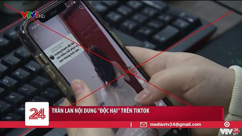 Tràn lan nội dung 'bẩn' trên TikTok