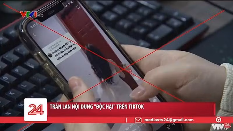 Tràn lan nội dung 'bẩn' trên TikTok