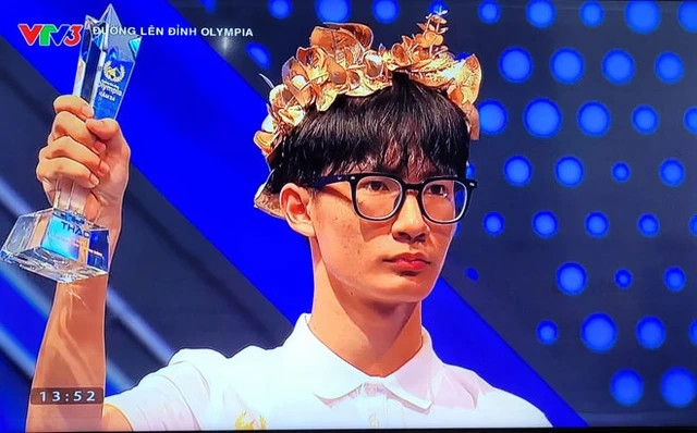 Nam sinh Chu Ngọc Quang Vinh.