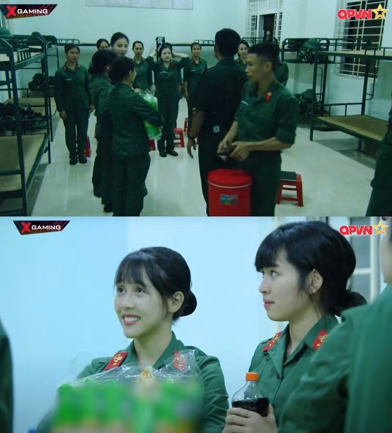 Bịch bim bim mà Mũi trưởng Long tặng Hậu Hoàng. Bịch bim bim mà Mũi trưởng Long tặng Hậu Hoàng.