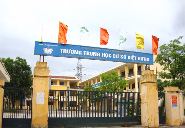 Nam sinh Đ. hiện đang học lớp 8 trường THCS Việt Hưng.