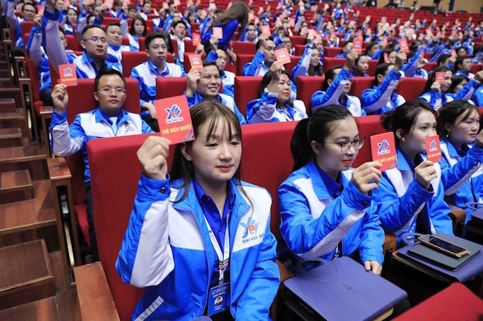Đại hội đại biểu Đoàn TNCS Hồ Chí Minh toàn quốc lần thứ XII.