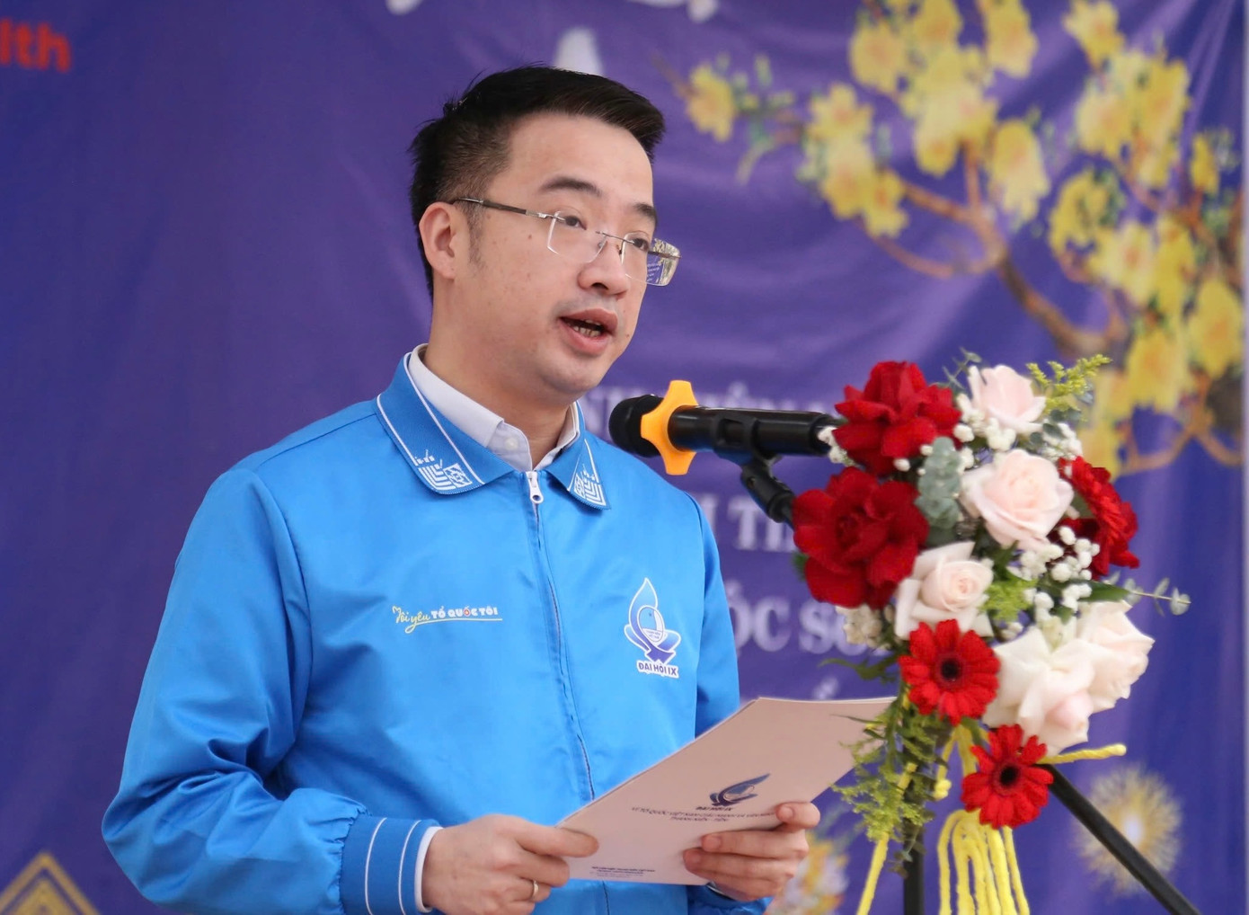 Đồng chí Nguyễn Tường Lâm phát biểu tại chương trình. Đồng chí Nguyễn Tường Lâm phát biểu tại chương trình.