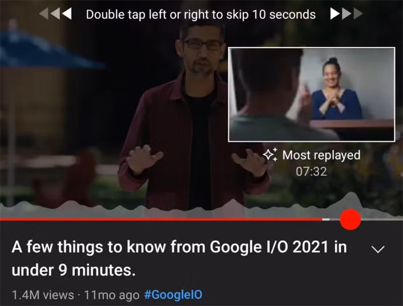 Minh họa tính năng mới trên YouTube (Nguồn: The Verge)