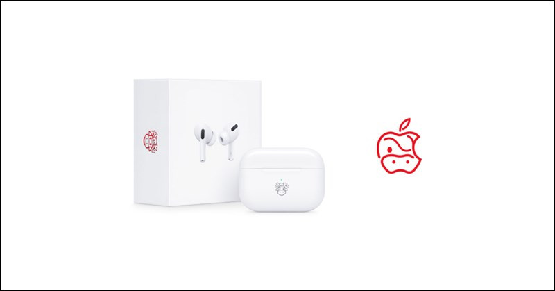 Phiên bản AirPods Pro giới hạn dành cho Tết 2022. Phiên bản AirPods Pro giới hạn dành cho Tết 2022.
