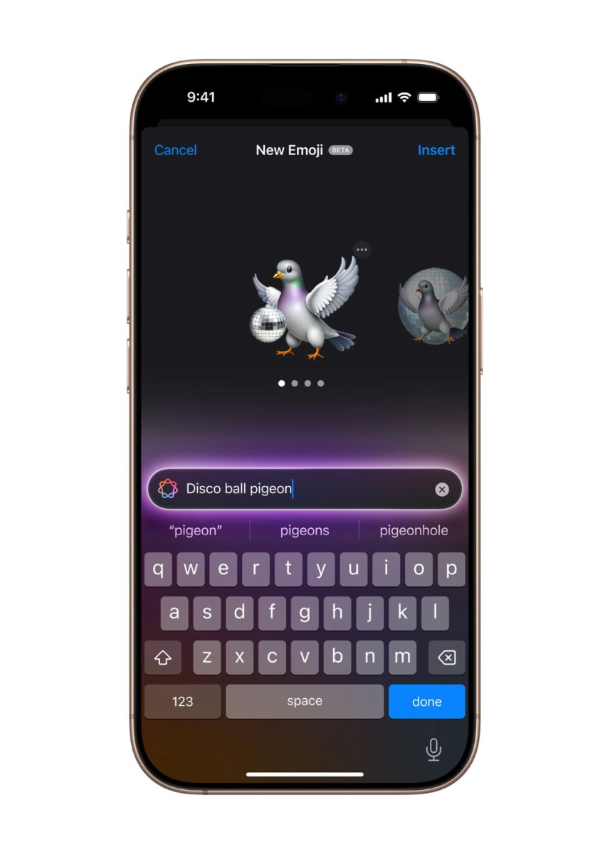 Tạo Emoji với Apple Intelligence. (Ảnh: Apple)
