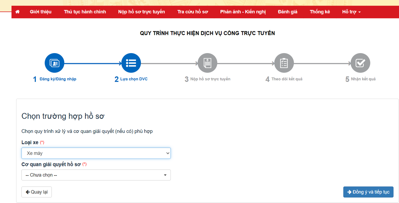 Hướng dẫn thủ tục đăng ký xe online trên Cổng dịch vụ công. Hướng dẫn thủ tục đăng ký xe online trên Cổng dịch vụ công.