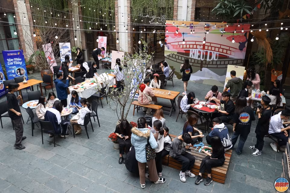 Khung cảnh nhộn nhịp tại Workshop “Miên”.