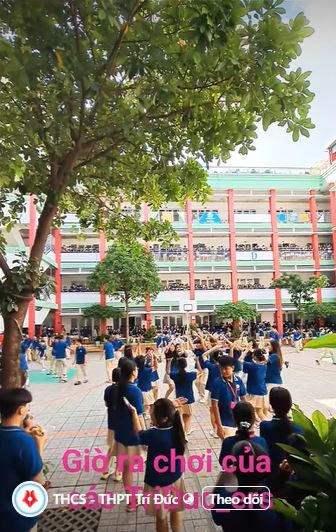 Random dance của teen THCS-THPT Trí Đức (quận Tân Phú, TP.HCM).