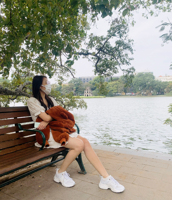 Thảo Trang là một cô gái năng động và nhiệt huyết.