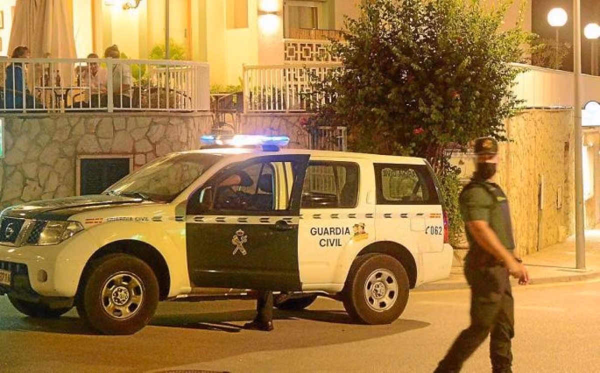 Lực lượng bảo vệ dân sự (Guardia Civil) của Tây Ban Nha. (Ảnh: Nhật báo Majorca)