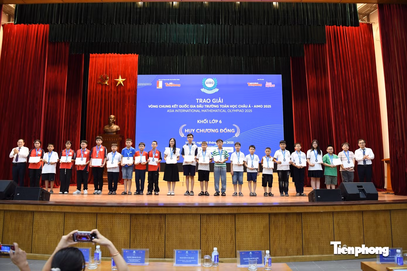 Thí sinh cấp THCS đạt Huy chương Đồng.