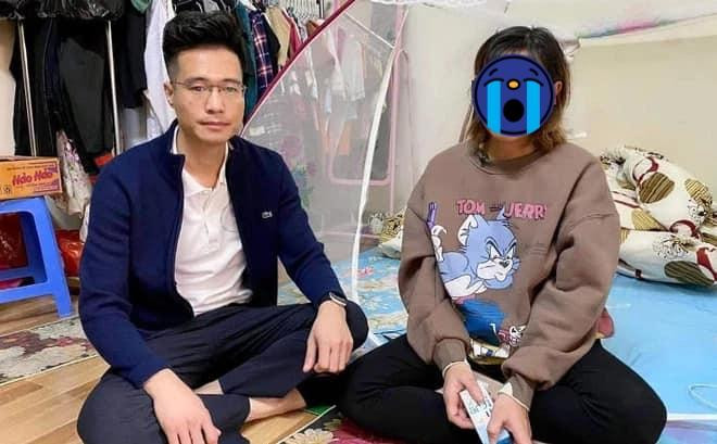 Luật sư Lê Hồng Hiển và chị L. - mẹ bé N.A.