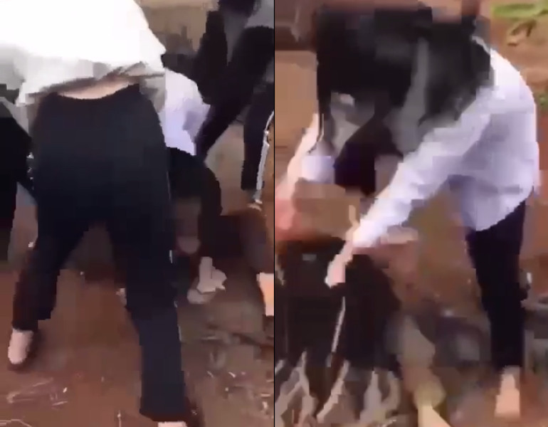 (Ảnh cắt từ clip trên mạng xã hội)