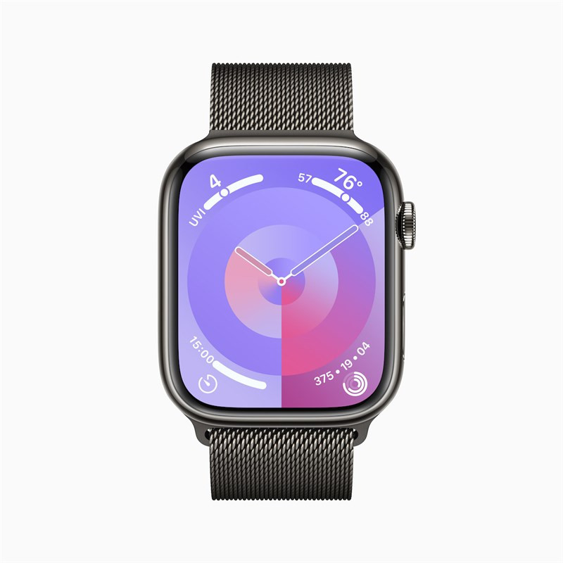 Apple Watch Series 9 có khả năng hiển thị ở độ sáng lên đến 2.000 nits. (Ảnh: Apple) Apple Watch Series 9 có khả năng hiển thị ở độ sáng lên đến 2.000 nits. (Ảnh: Apple)