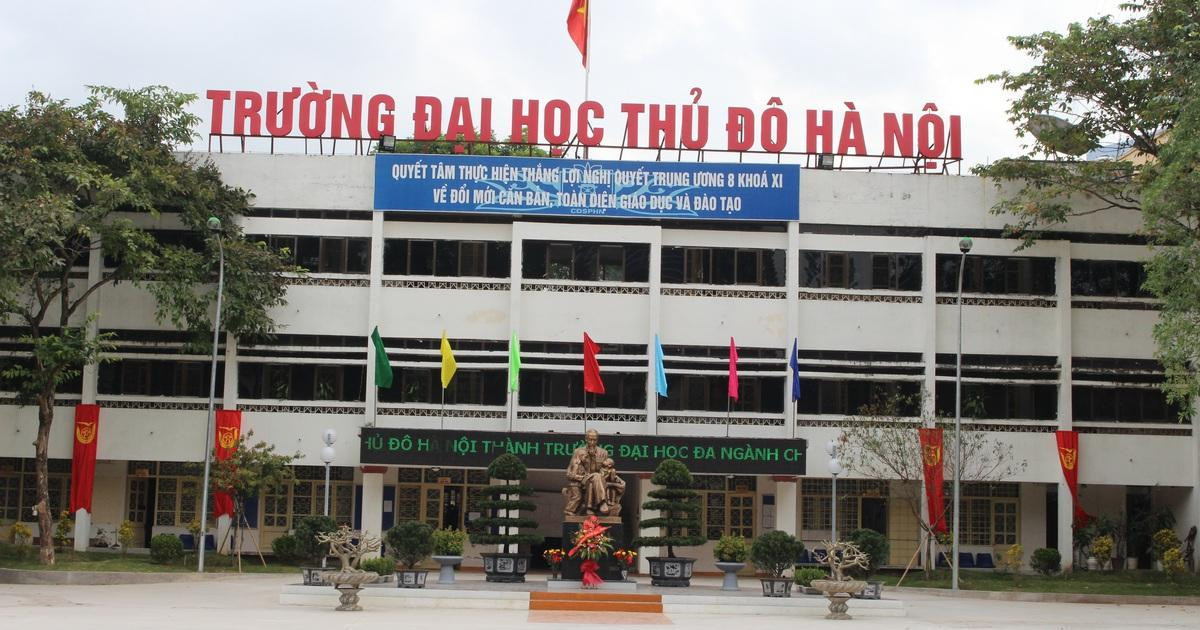 Trường Đại học Thủ đô Hà Nội. Ảnh: Internet