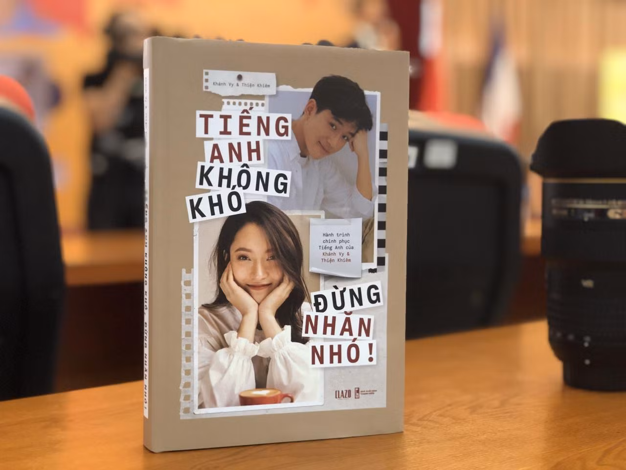 Năm 2020, Khánh Vy và Nguyễn Thiện Khiêm viết chung cuốn sách Tiếng Anh không khó, đừng nhăn nhó.