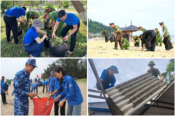 Tuổi trẻ lực lượng vũ trang Hà Tĩnh phối hợp với các cấp bộ Đoàn triển khai nhiều hoạt động thiết thực, để lại nhiều dấu ấn tốt đẹp trong cộng đồng.