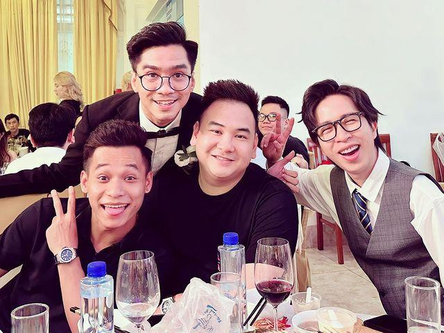 Hội Tứ hoàng streamer hội ngộ tại đám cưới PewPew.