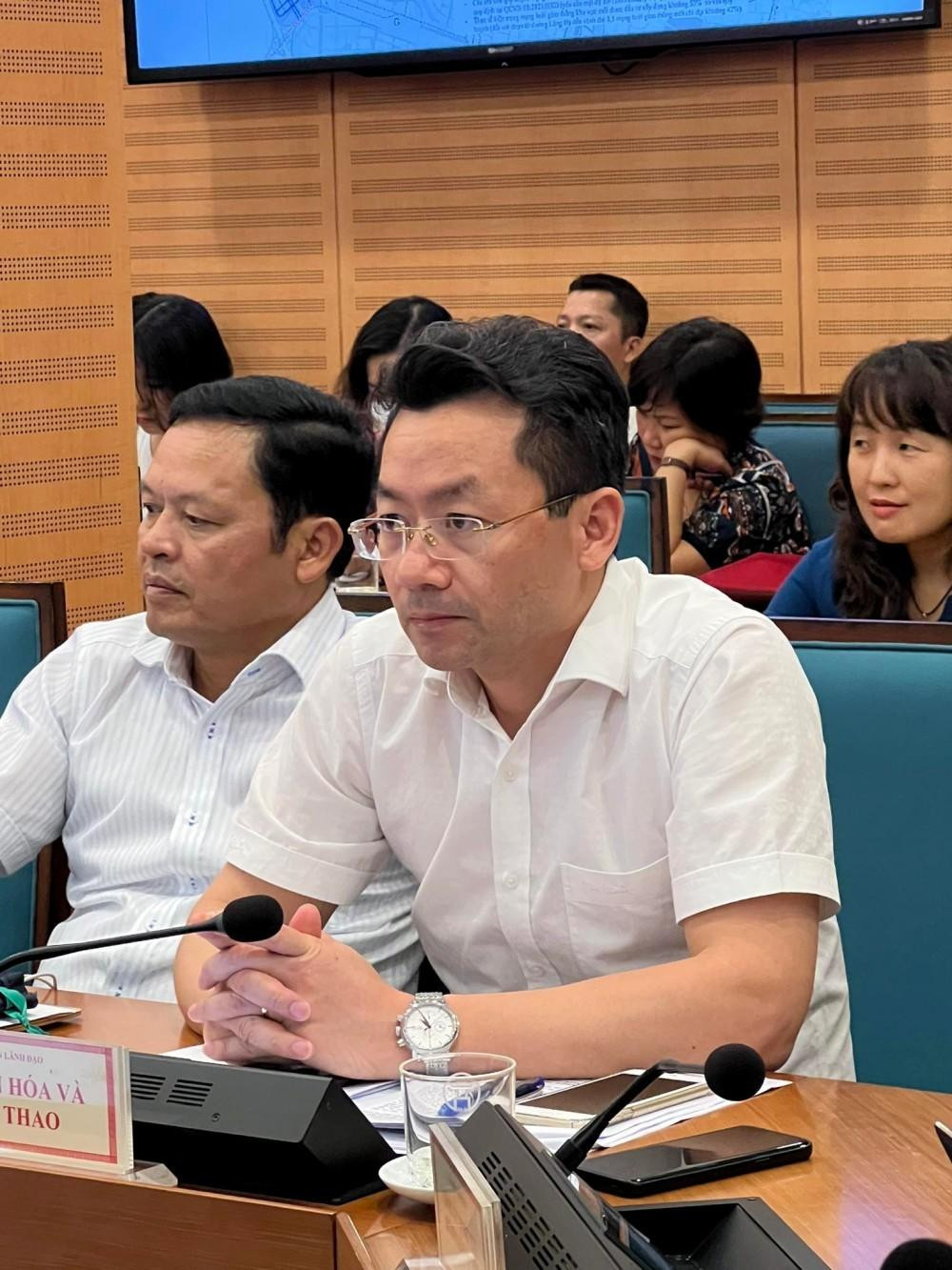 Ông Phạm Xuân Tài - Phó giám đốc Sở Văn hóa và Thể thao Hà Nội. (Ảnh: VTC News) Ông Phạm Xuân Tài - Phó giám đốc Sở Văn hóa và Thể thao Hà Nội. (Ảnh: VTC News)