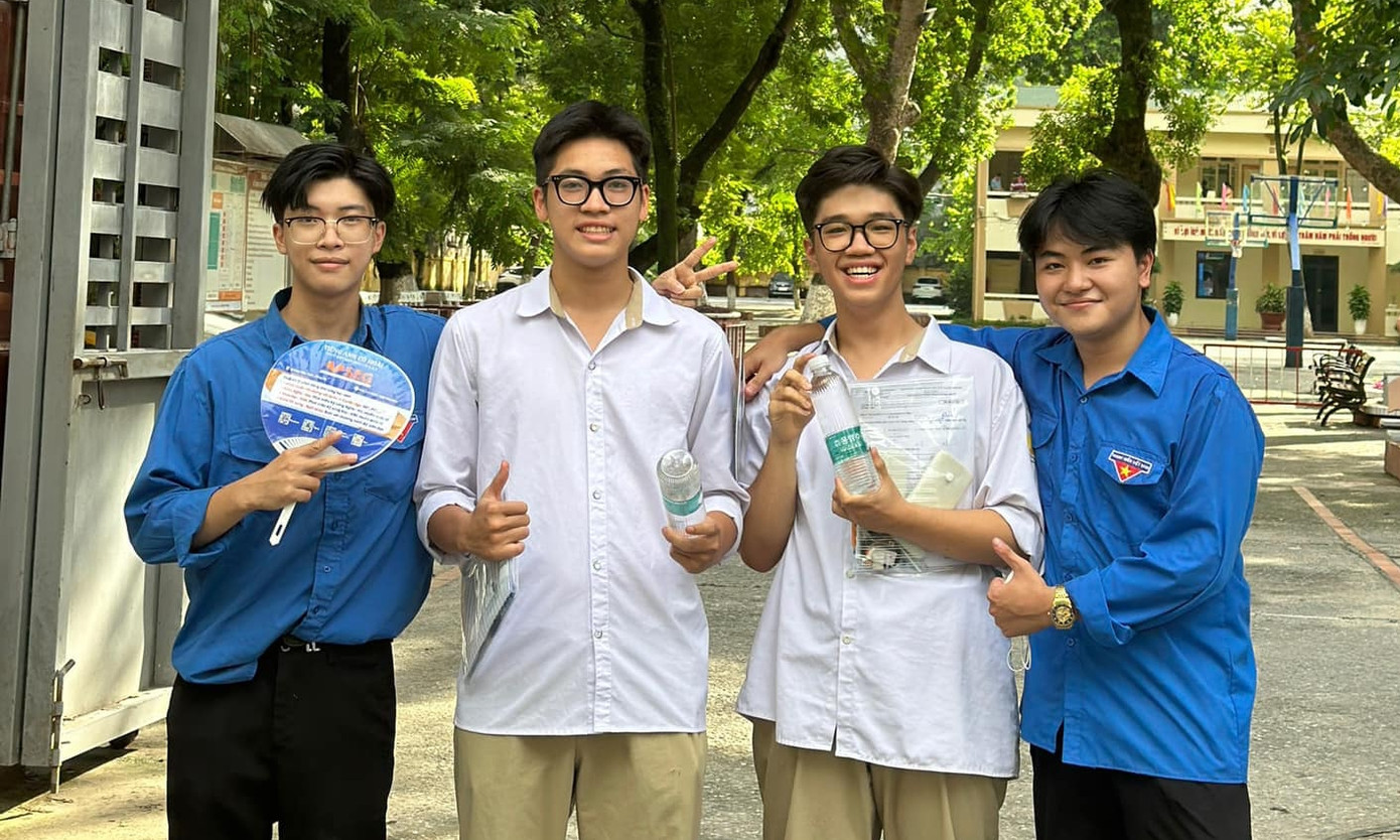 Thí sinh tham dự kỳ thi Tốt nghiệp THPT 2024. (Ảnh: Phương Thảo)