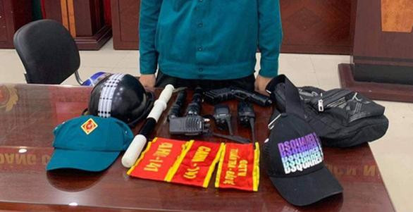 Tang vật công an thu giữ được.