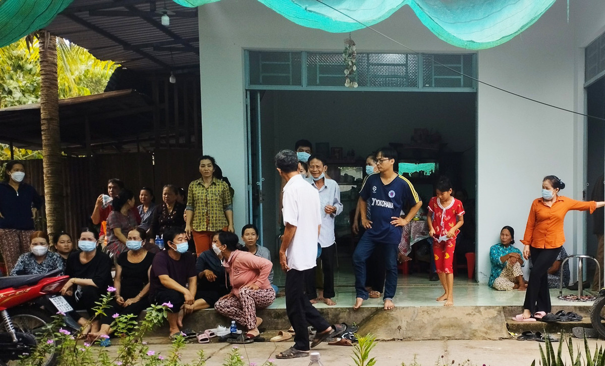 Căn nhà xảy ra vụ việc. (Ảnh: Nam An) Căn nhà xảy ra vụ việc. (Ảnh: Nam An)