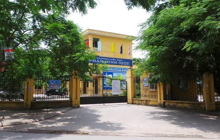 Trường Tiểu học Phan Đình Giót, quận Thanh Xuân, Hà Nội. (Ảnh: Website nhà trường)