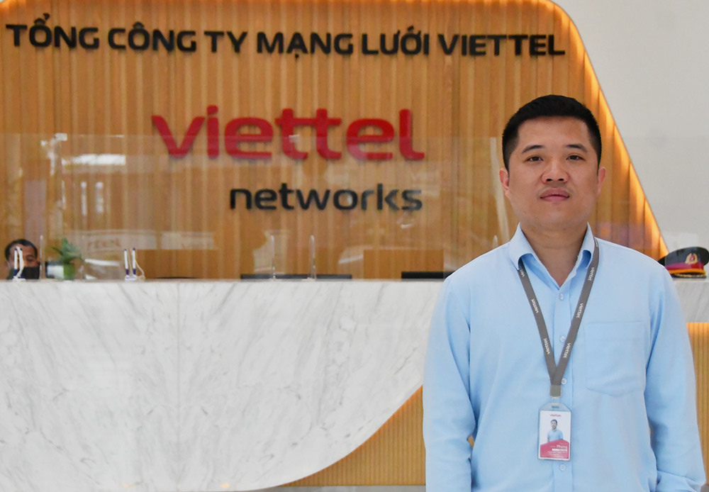 Lưu Đức Phong, Trưởng phòng Nền tảng số - Trung tâm Chuyển đổi số - TCT Mạng lưới Viettel (VTNet).