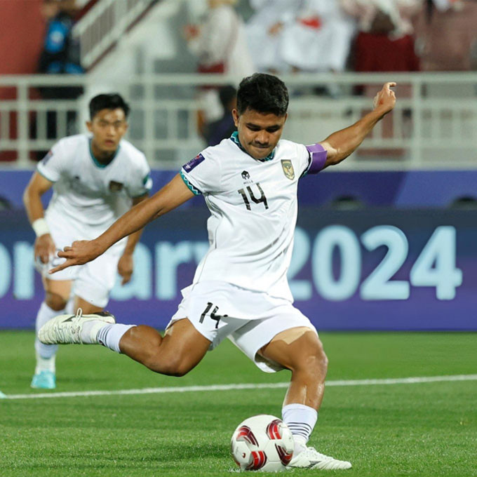 Đội trưởng ĐT Indonesia Asnawi Mangkualam.