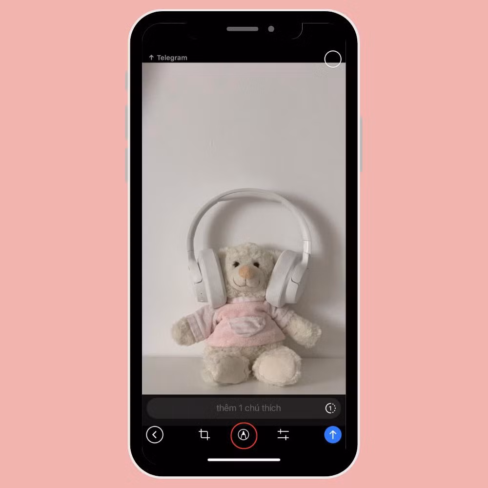 Chọn công cụ làm mờ tùy ý.