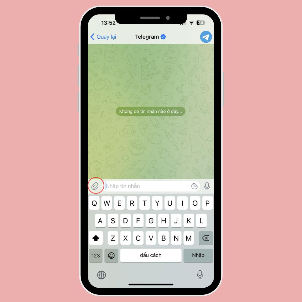 Nhấn vào biểu tượng ghim và chọn hình ảnh. Nhấn vào biểu tượng ghim và chọn hình ảnh.