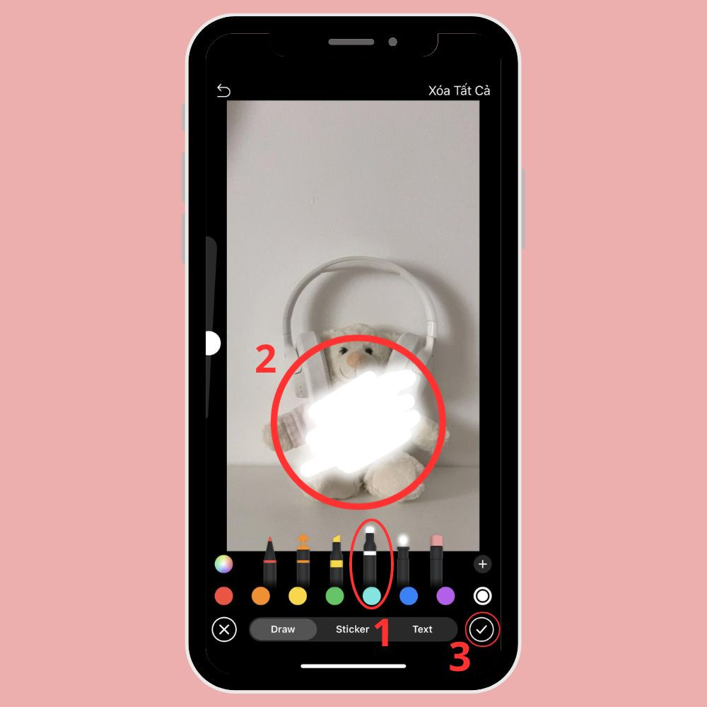 Dùng tay để di chuyển cây bút và che mờ những thông tin. Dùng tay để di chuyển cây bút và che mờ những thông tin.